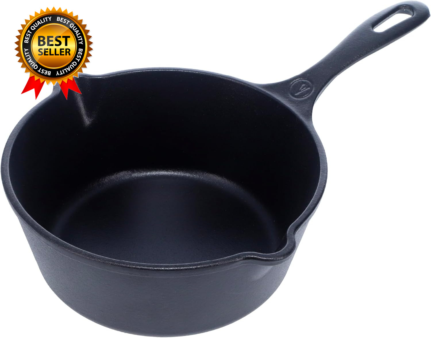Cast Iron Saucepan, Cast Iron Melting Pot, Made in Colombia, 2QT