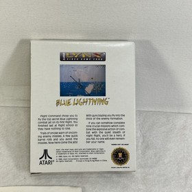 Blue Lightning Atari Lynx Complete With Manual And Box