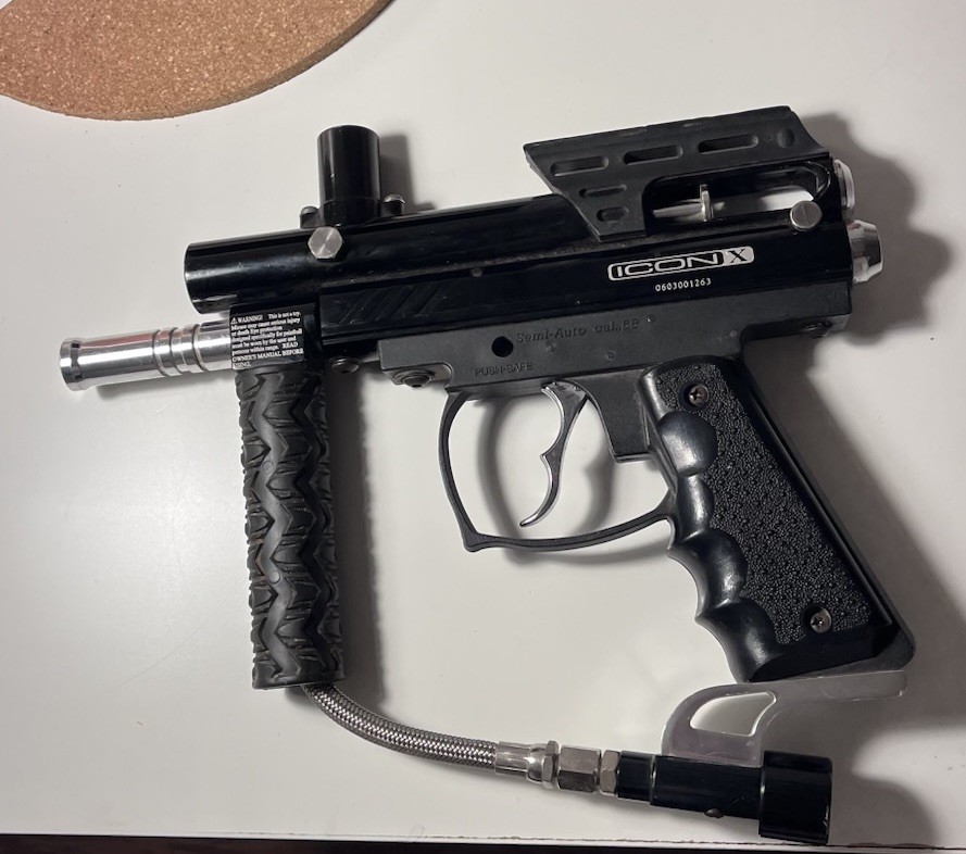 32 Degrees Icon X Mechanical Semi-Auto Paintball Marker Black | eBay