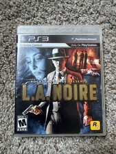 L.A. Noire Sony PlayStation 3 PS3 Game With Film Strips