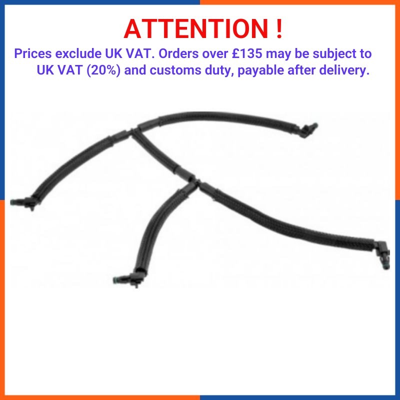Tuyau trop-plein de carburant pour VW flexible haute résistance thermique BPP-VW-014