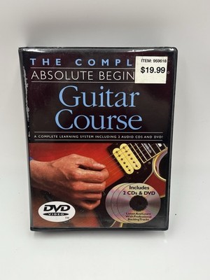 The Complete Absolute Beginners Guitar Course 2 CDs & DVD Set