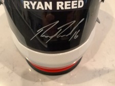 RYAN REED AUTOGRAPHED 2017 RFR LILLY FULL SIZE HELMET & AUTOGRAPHED CARD