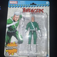 QUICKSILVER Hasbro Marvel Legends Series Retro 6  Action Figure Walmart Exclusiv