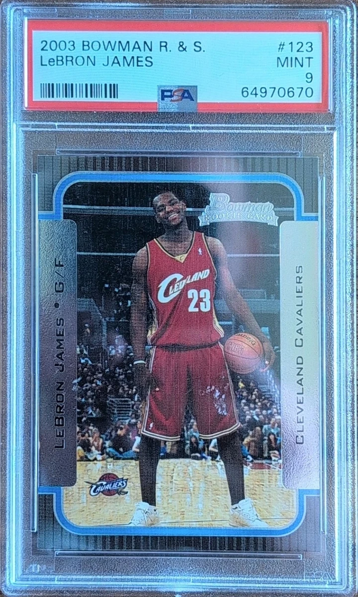 Bowman LeBron James Basketball Rookie Sports Trading Cards