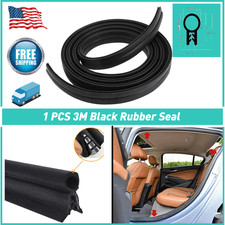 2x 10 Ft Door Edge Trim Molding Rubber Seal Strip Scratch Protector Guard Black 2x 10 Ft Door Edge Trim Molding Rubber Seal Strip Scratch Protector Guard Black