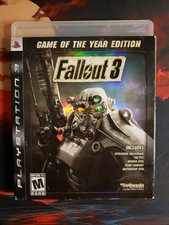 Fallout 3: Game of The Year Edition (Greatest Hits) PS3 - /W Slip Cover!! Tested