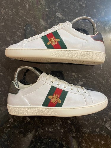 Gucci Ace Embroidered Bee Damen Sneaker US 6 EUR 36 431942