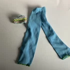 vintage barbie clothes Doll Best Buy Outfit Blue Pants Knit Tube Top