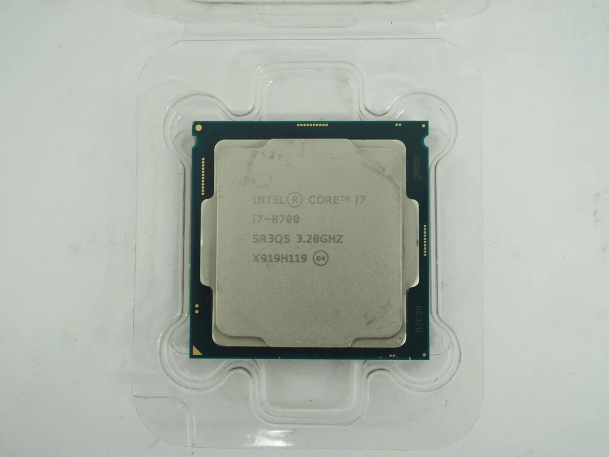 Intel Core i7-8700 Processor Model Computer Processors (CPUs) for