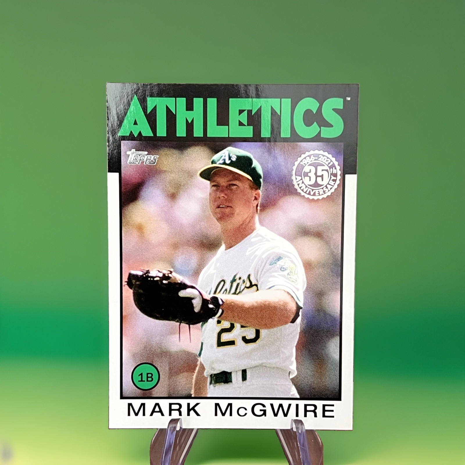2021 Topps - 1986 Topps Baseball 35th Anniversary Mark McGwire #86B-76