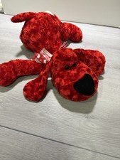 VTG Dan Dee Collectors Choice 16  Red Dog Beanie Plush Stuffed Animal