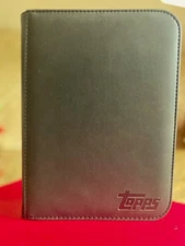 TOPPS - Pocket Double Pages Folio Album - BLACK (20 Pages)