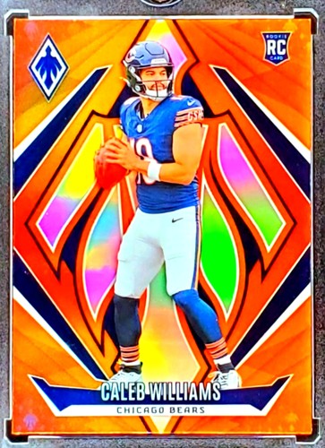 Caleb Williams Rookie Rc Refractor Holo Rc Silver Holo Sp Insert Non - Foto 5