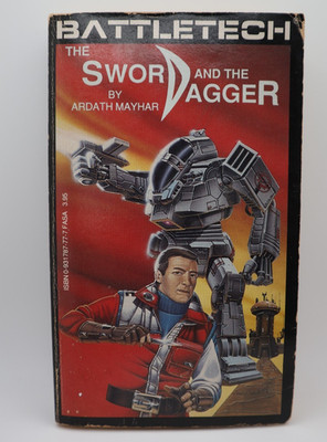FASA Battletech Novel Sword and the Dagger Rare 1st Print Fair+