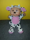 CPK Cabbage Patch Cuties Farm Friends Black & White Clara Spotted Cow Doll
