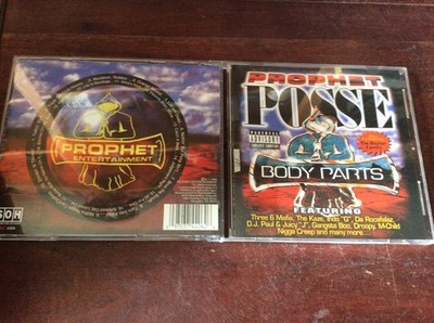 Prophet Posse   Body Parts [CD Album] Three 6 Mafia