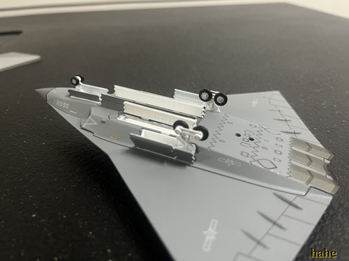 1/144 AF1 Chinese Air Force J-36 6a generazione caccia stealth modello finito - Foto 4 di 11