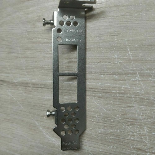 Low Profile Bracket for Chelsio T520-CR T520-SO-CR DELL J6VY6 HTTG1 F9YF8 - 第 2/3 張圖片