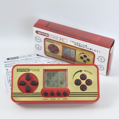 LCD GAME POKE FC Game Watch Handheld Console Boxed RED 30118 | eBay