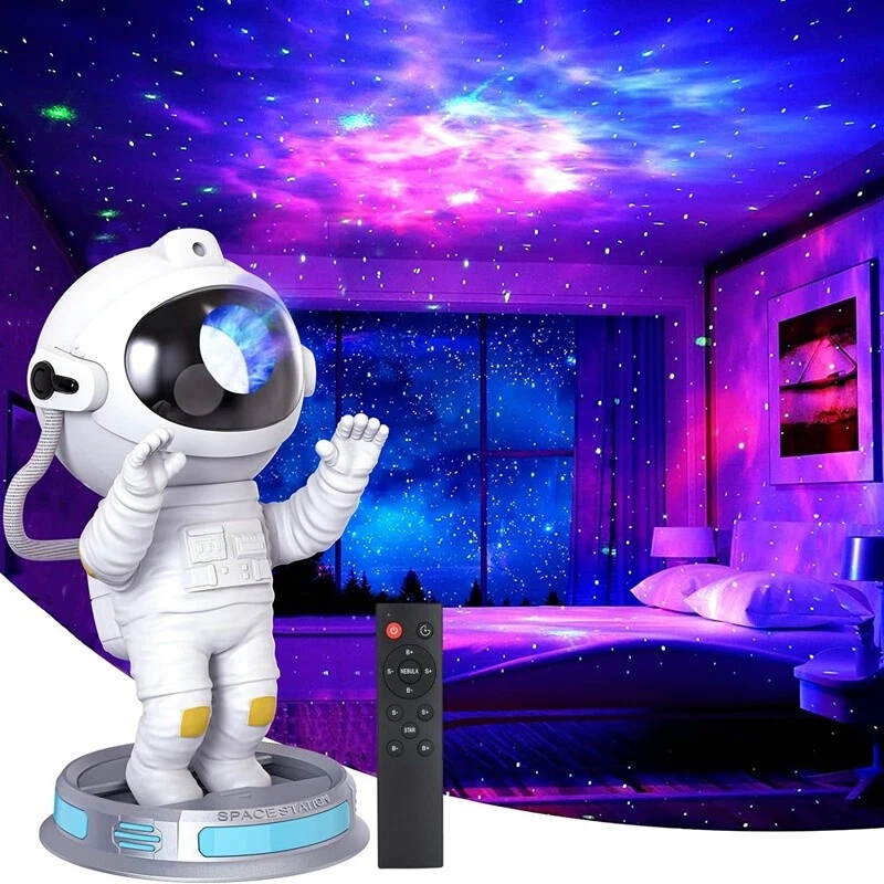 Astronaut Star Light Projector, Nebula Galaxy Projector Night Light, Remote  Control, 4h Auto Close, Voice Control and 360°Rotation Magnetic Head for  Kids Bedroom Decor, Christmas Gifts for Boys Girls : : Electronics