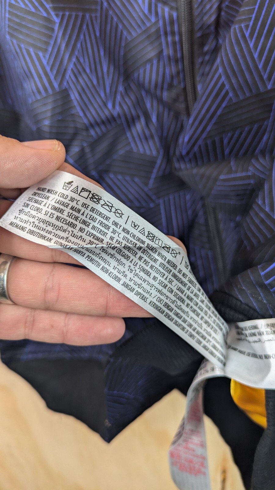 Disney Store Marvel Black Panther Jacket Unisex Medium Blue World of Wakanda Zip thumbnail 13