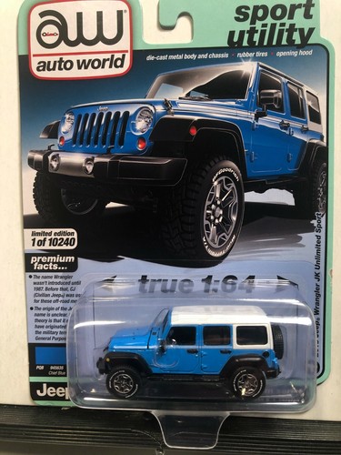 1/64 AUTO WORLD SPORT UTILITY 2018 JEEP 