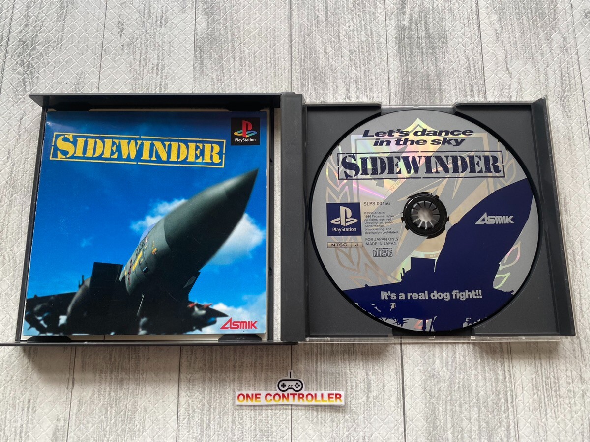 SONY PlayStation 1 PS one Ace Combat 1 2 3 & Side Winder 4games
