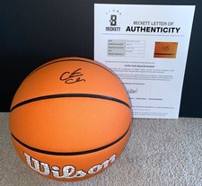 CAITLIN CLARK SIGNED WILSON EVO NXT 3951 EDITION INDIANA FEVER IOWA HAWKEYES BAS