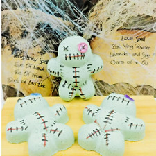 Voodoo Doll Bath Bombs  Goth Halloween Bath Bomb  Witchy Self Care Gift