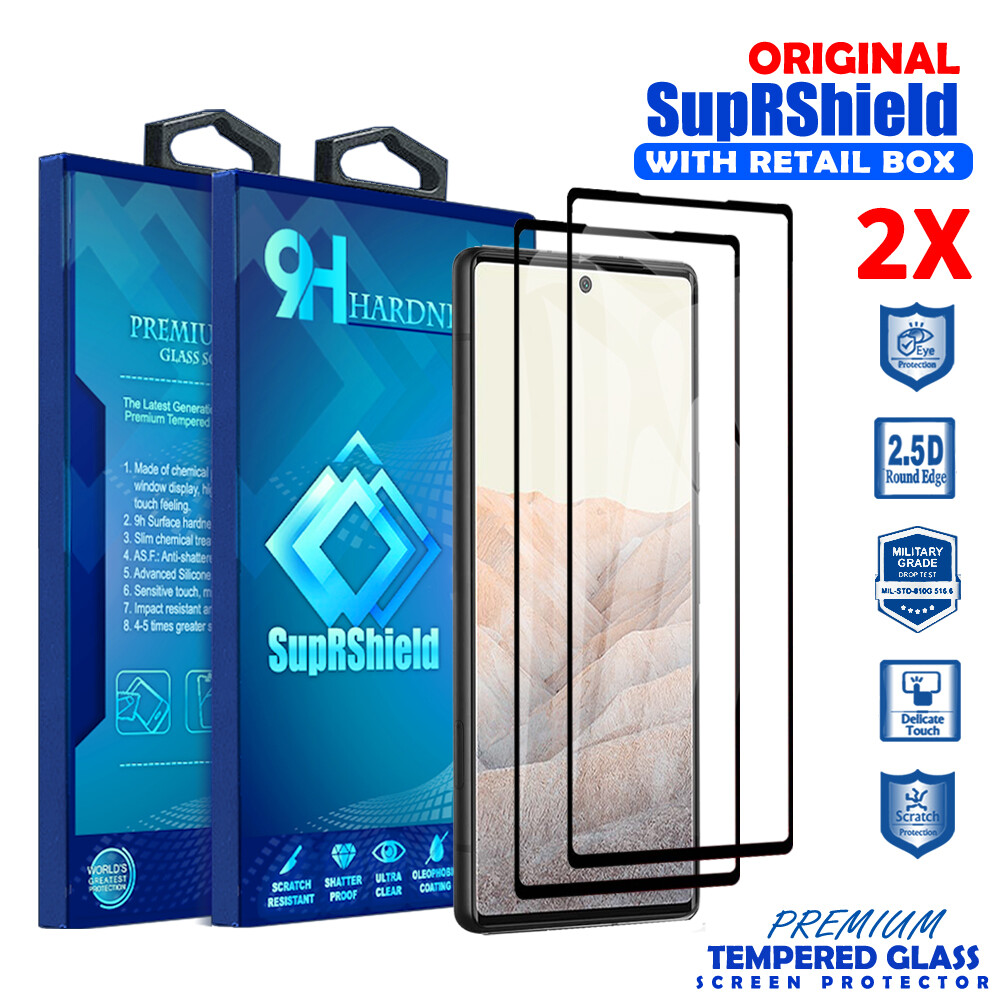 2X For Google Pixel 8 6 7 Pro 7A 6A 5A 5G 4A XL Tempered Glass Screen