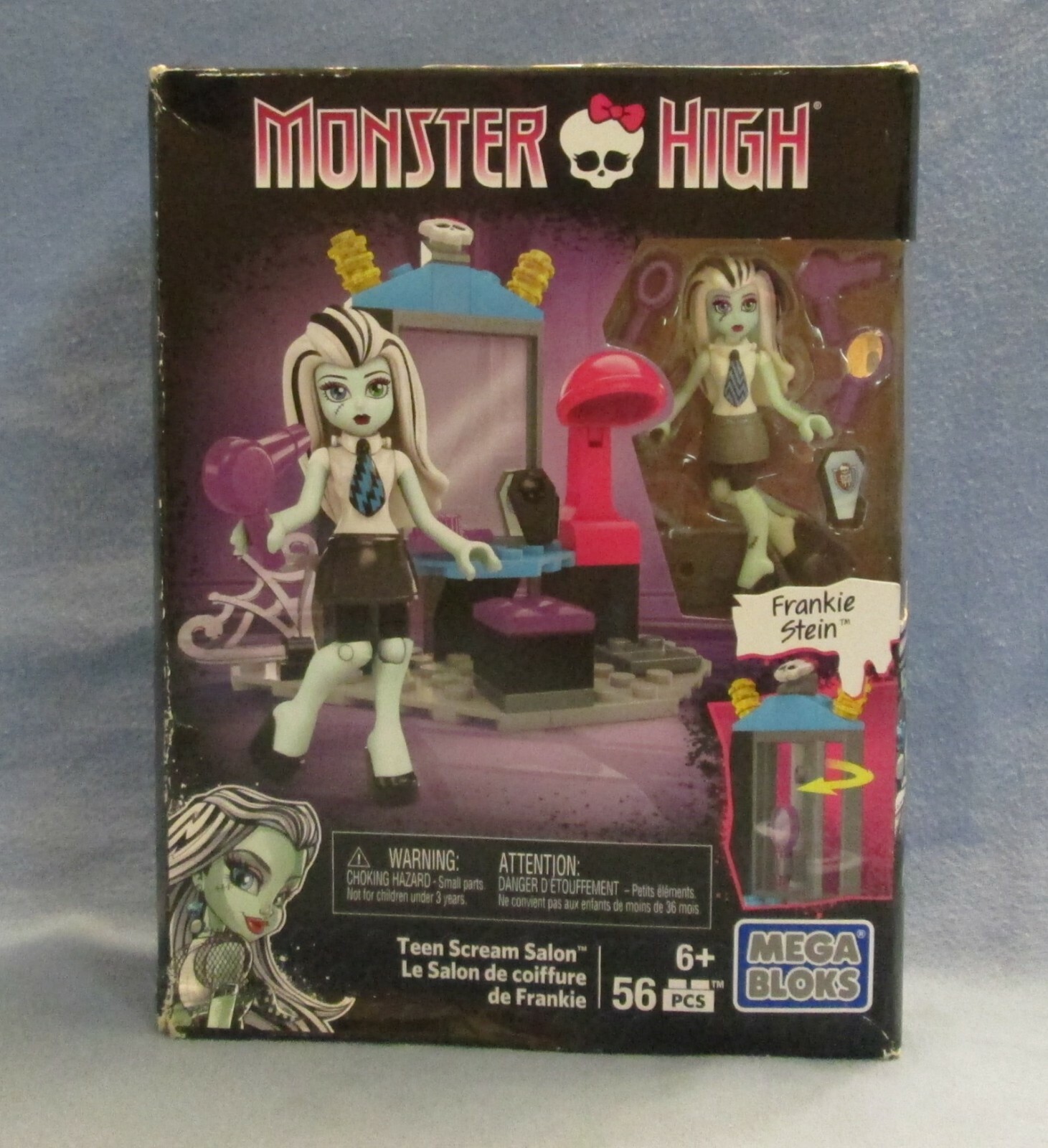 Monster High Frankie Stein Teen Scream Salon Mega Bloks Dpk35 56 Pcs For Sale Online Ebay