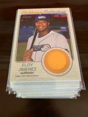 2017 TOPPS HERITAGE MINORS CLUBHOUSE COLLECTION RELIC - PICK ANY YOU WANT