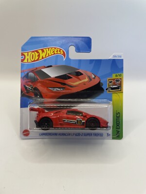 Hot Wheels Lamborghini Huracán LP 620-2 Hot Wheels Lamborghini Huracan LP 620-2 Super Trofeo, 1:64 Scale