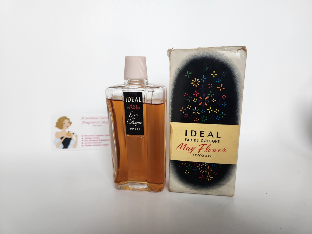 Vintage 1950's May Flower Eau de Cologne by Ideal - Takahashi