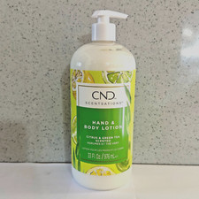 CND Hand Body Scentsations Citrus Green Tea Lotion 976 ml / 33 oz