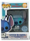 Funko Pop! Disney Lilo & Stitch Stitch in Cuffs #1235 Special Ed with Protector