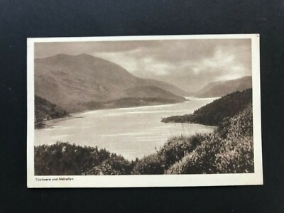 Alte Postkarte Thirlmere und Helvellyn Keswick Lake District 