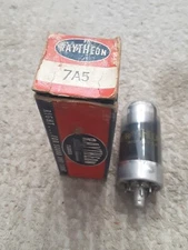 NOS Raytheon 7A5 Vacuum tube 