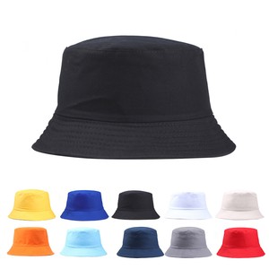 solid bucket hat