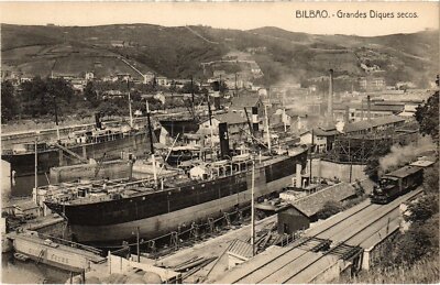 PC SPANIEN BILBAO GRANDES DIQUES SECOS (a61214)