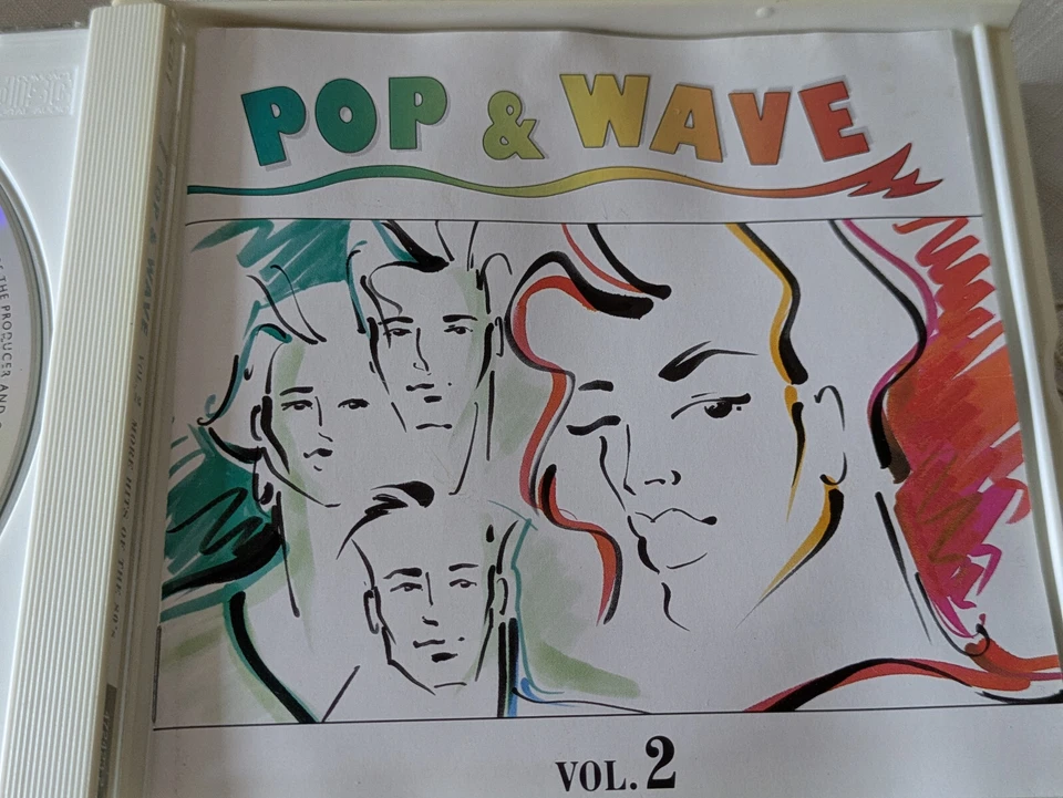 Various Pop & Wave Vol. 2 2 CDs mit ausführlichem Booklet 1992 New Order Cure - Bild 3 von 4