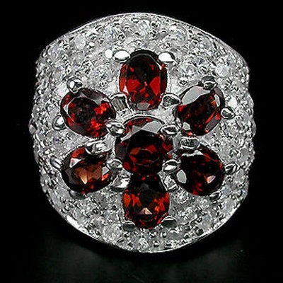 Bague Grenat 