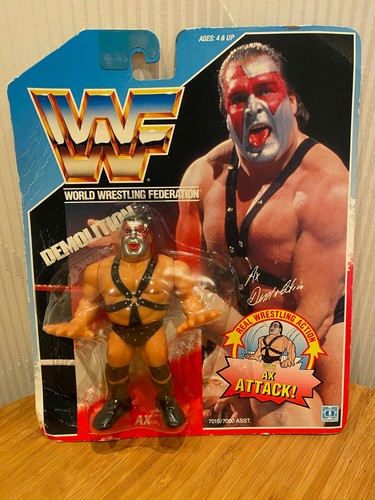 WWF Hasbro Ax Demolition MOC Series 1...