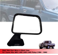 Espejo retrovisor de puerta lateral derecho para Toyota Hilux MK2 LN50 LN56 1984 1985 1986 1987 1988