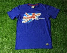 GREAT BRITAIN OLYMPIC games 2012 T-SHIRT TEE JERSEY ADIDAS ORIGINAL SIZE XS