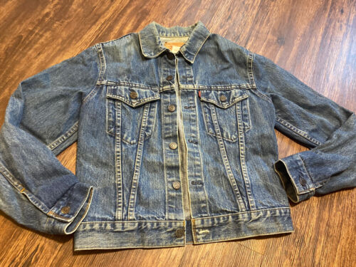 Vintage Levi’s#70506-0216  Blue Jean Jacket Size 20 Small Made in Canada - Afbeelding 1 van 9