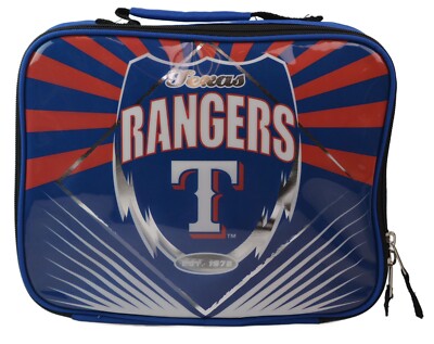 Texas Rangers MLB Lightning Style Soft-Sided Insulated Lunch Box | eBay