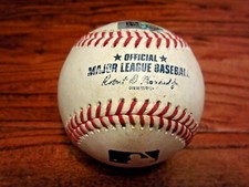 Aledmys Diaz Astros Game Used SINGLE Baseball 5/31/2021 Hit #404 vs Red Sox