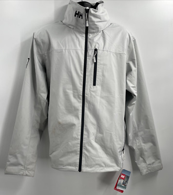 Authentic Helly-Hansen Men's Crew Hooded Midlayer 2.0 Waterproof Jackets Size XL